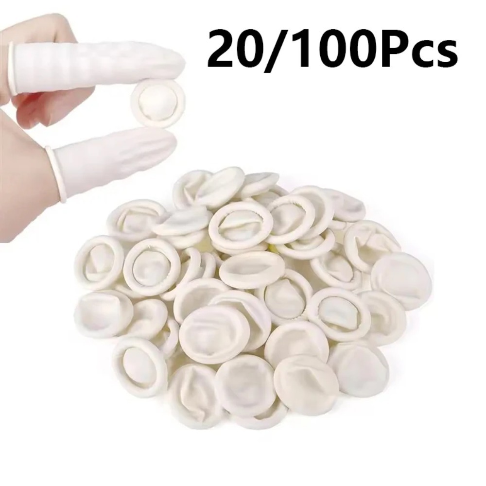 Latex Disposable Glove - 20 stuks/100 stuks wegwerp latex rubberen