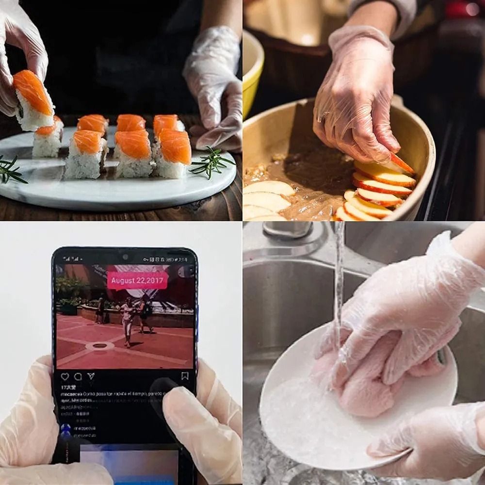 100 Stuks Latex Vrije Handscho - Latex Disposable Glove recensie en prijs