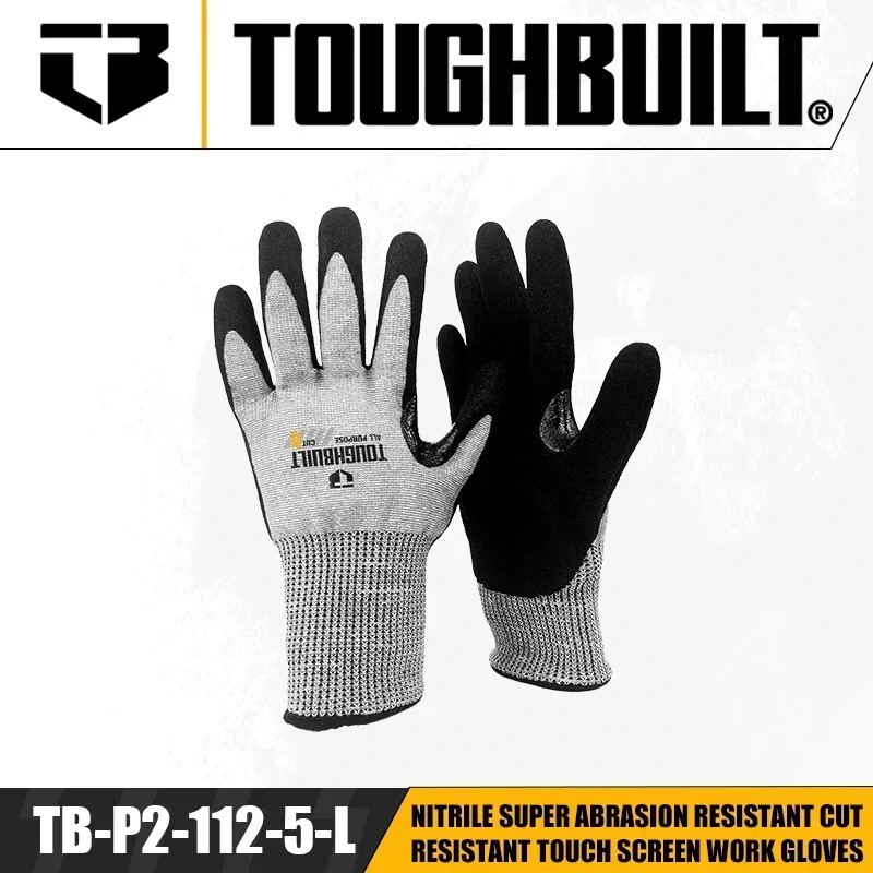 TOUGHBUILT TB-P2-112-5-L/S/M N - Nitrile Mechanic Glove recensie en prijs