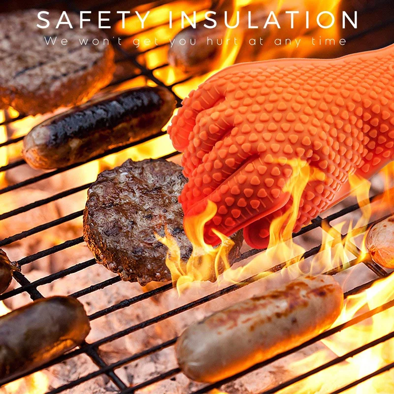 BBQ siliconen grillhandschoene - Oven Mitt Silicone recensie en prijs