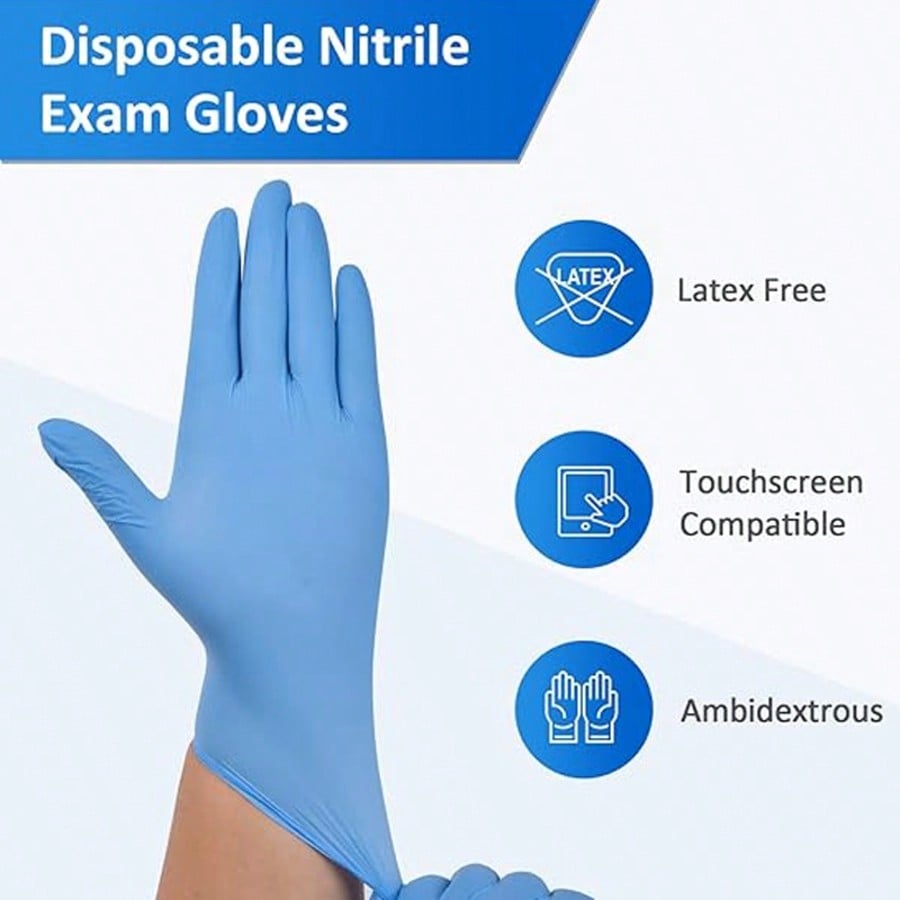 100 stuks Heavy Duty Nitril We - Nitrile Mechanic Glove recensie en prijs