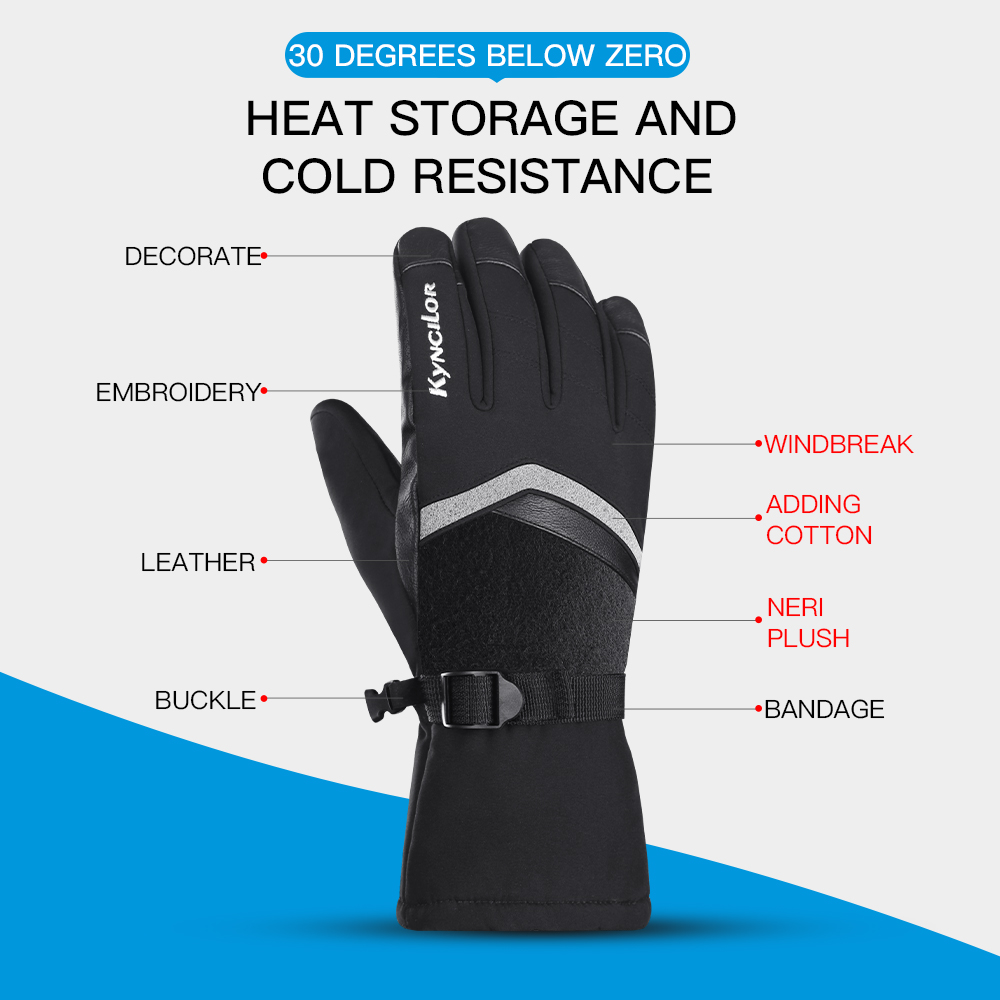 Winter Outdoor Fietsen Ski Ber - Ski Glove Waterproof recensie en prijs